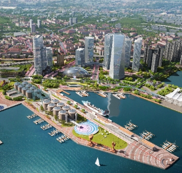 青岛国际邮轮港区二号码头及配套工程项目开工