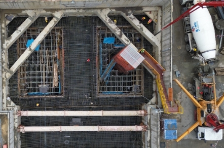 青岛地铁9号线一期惜福镇站顺利封顶