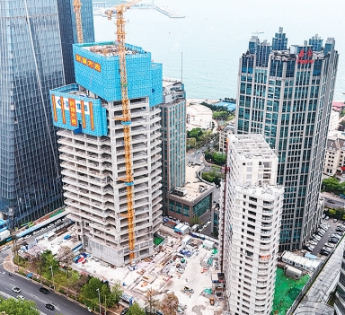 青岛首个！这一地标性建筑迎来关键进展→